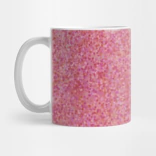 Pink and Peach Dot Pattern Mug